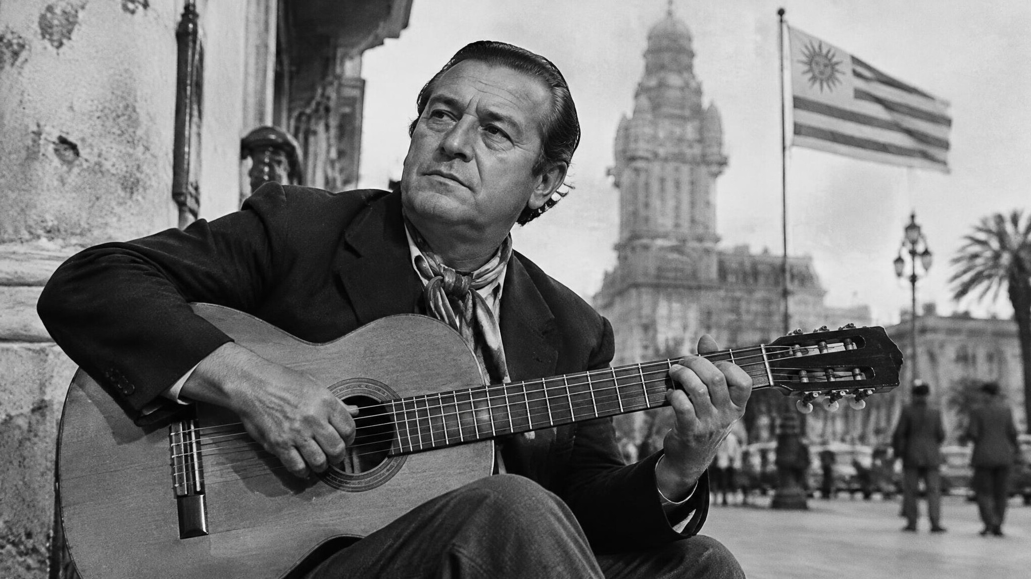 historic uruguayan musician portrait