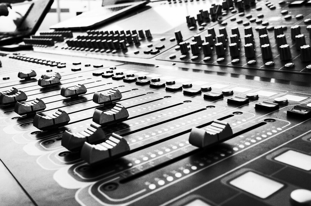 music studio recording